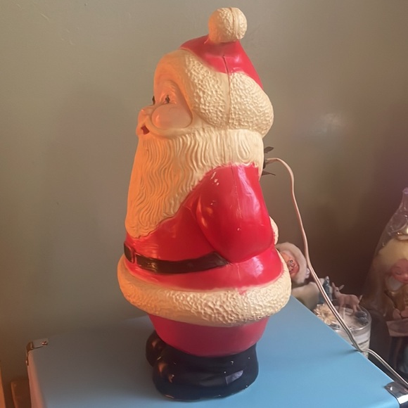Vintage Union Products Blow Mold Santa - Picture 3 of 6
